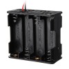10 件 4 槽 5 號電池座塑料盒收納盒，適用於 4 號 5 號電池