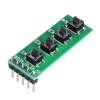 10pcs TB371 4 Key MCU Keyboard Button Board Compatible UNO MEGA2560 Pro Mini Nano Due for Raspberry Pi Teensy++ for Arduino - products that work with official for Arduino boards