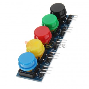12x12MM Big Key Module WAVGAT Push Button Switch Module With Hat High Level Output