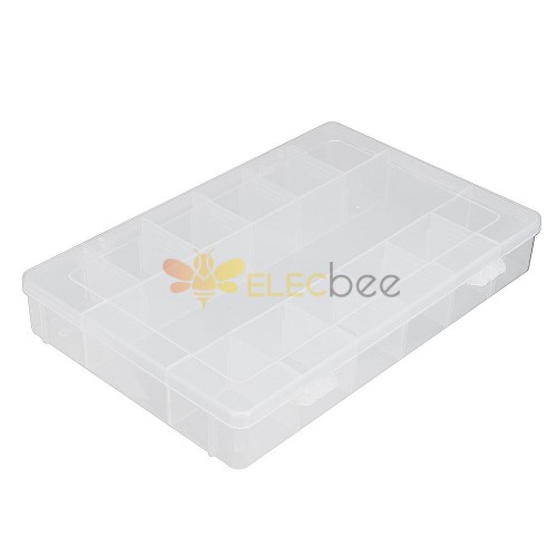 10 boîte en plastique de stockage de l'organisateur de compartiment en gros  pour création de bijoux 