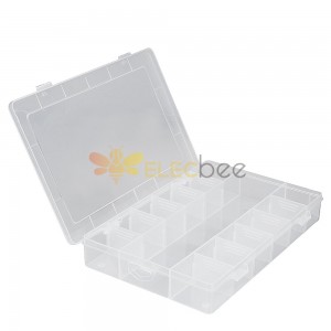 13 Grid Adjustable Electronic Components Project Storage Assortment Box Bead Organizer Jewelry Box Plastic Storage Case
