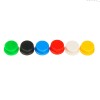 140 件圓形混合顏色觸覺按鈕帽套件，適用於 12x12x7.3mm 輕觸開關