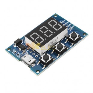 2 Channel PWM Generator Module Pulse Frequency Duty Cycle Adjustable Square Wave Rectangle Signal Generator For Stepper Motor Driver