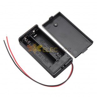 2 Slots AA Battery Box Batteriehalterplatine mit Schalter für 2 x AA Batterien DIY Kit Case