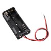 2 Slots AAA Battery Box Batteriehalterplatine für 2xAAA Batterien DIY Kit Case