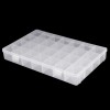 28 Grade Ajustável Componentes Eletrônicos Projeto Armazenamento Caixa de Sortimento Organizador de Miçangas Caixa de Jóias Estojo de Armazenamento de Plástico