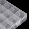 28 Raster verstellbare elektronische Komponenten Projektaufbewahrung Sortimentskasten Perlenorganisator Schmuckschatulle Kunststoff-Aufbewahrungskoffer