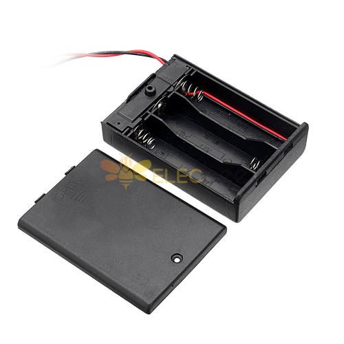 3 Slots AA Battery Box Battery Holder Board with Switch for 3xAA Batteries DIY kit Case