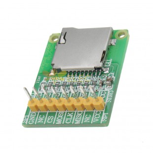 3.5 فولت / 5 فولت وحدة بطاقة مايكرو SD TF قارئ بطاقات SDIO / SPI واجهة وحدة بطاقة TF صغيرة 1pc