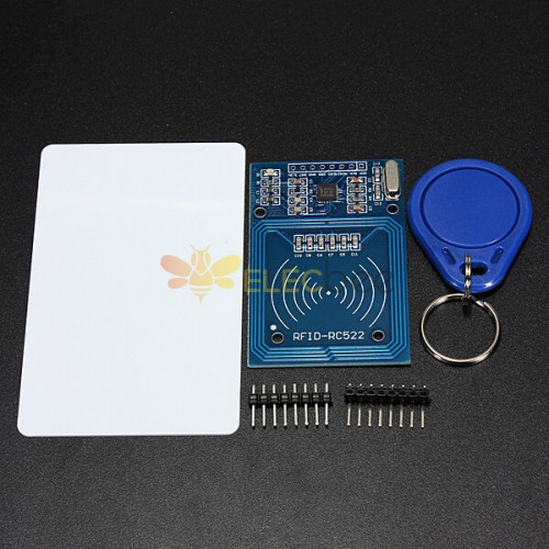 3 قطعة 3.3 فولت RC522 رقاقة IC بطاقة التعريفي وحدة قارئ RFID 13.56MHz 10Mbit / s Geekcreit لـ Arduino - المنتجات التي تعمل مع لوحات Arduino الرسمية