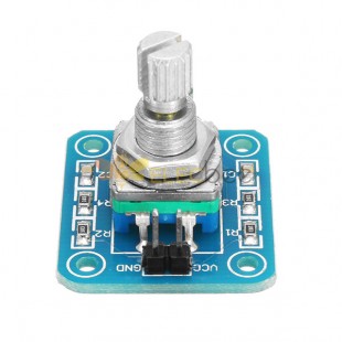 Module d'encodeur rotatif 3 pièces à 360 degrés pour module d'encodage pour Arduino - produits qui fonctionnent avec les cartes Arduino officielles