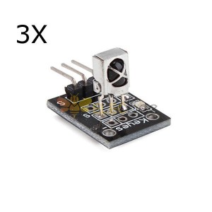 3-teiliges KY-022 Infrarot-IR-Sensor-Empfängermodul für Arduino – Produkte, die mit offiziellen Arduino-Boards funktionieren