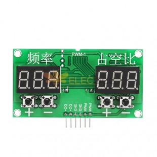3Pcs Square Wave Signal Generator Stepping Motor Drive Module PWM Pulse Frequency Duty Cycle Adjustable