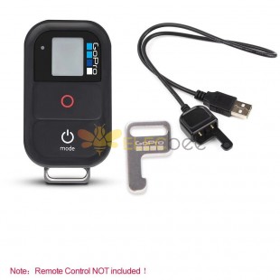 3 件 Wifi 遙控充電器無線遙控充電器充電線適用於 GoPro Hero 6 5 4 3/3+/2+