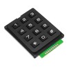 3 Stück 12-Tasten-MCU-Folienschalter-Tastatur 4 x 3-Matrix-Array-Matrix-Tastaturmodul für Arduino – Produkte, die mit offiziellen Arduino-Boards funktionieren