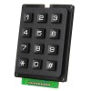 3pcs 12 Key MCU Membrane Switch Keypad 4 x 3 Matrix Array Matrix Keyboard Module for Arduino - products that work with official Arduino boards