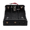 3pcs 4 Slots 18650 Battery Holder Plastic Case Storage Box for 4*3.7V 18650 Lithium Battery