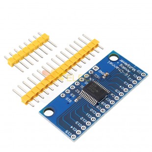 3pcs CD74HC4067 16-Channel Analog Digital Multiplexer PCB Board Module for Arduino - products that work with official Arduino boards