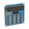3個のTM16383線式16キー8ビットキーボードボタンディスプレイモジュールデジタルチューブボードスキャンおよびArduino用キーLED-公式のArduinoボードで動作する製品