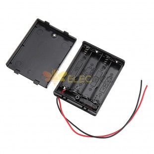 4 Slots NO.7 AAA Battery Box Battery Holder Board with Switch for 4 x AAA Batteries DIY kit Case
