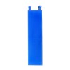 40 * 160 0,5 mm blauer Aluminiumlegierungs-Wasserkühlungs-Block-Kühler-Flüssigkeitskühler-Kühlkörper-Ausrüstung