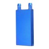 40 * 80 0.5mm Mavi Alüminyum Alaşımlı Su Soğutma Bloğu Radyatör Sıvı Soğutucu Isı Emici Ekipmanı