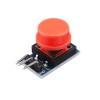 50Pcs 12x12mm Key Switch Module Touch Tact Switch Push Button Non-locking With Cap Red/Black/Yellow/Green/Blue