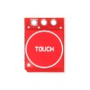50pcs 2.5-5.5V TTP223 Module de verrouillage automatique du bouton de commutation tactile capacitif