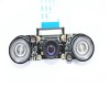 5 MP Nachtsicht-Fisheye-Kameramodul OV5647 5 Megapixel 100 ° Brennweite einstellbare Kameraplatine