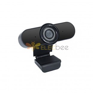 5MP Web Kamerası Kamera Otofokus HD 1080P Mikrofonlu Masaüstü PC için USB Web Kamerası