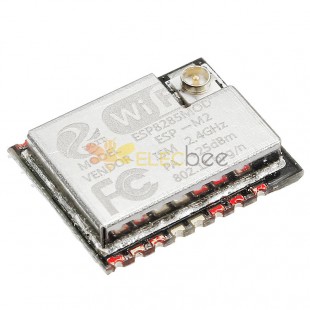 5 Stück Mini ESP-M1 ESP8285 Serielles drahtloses WiFi-Übertragungsmodul IoT-kompatibel mit ESP8266