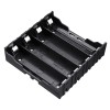 5pcs 4 Slots 18650 Batteriehalter Kunststoffgehäuse Aufbewahrungsbox für 4 * 3,7 V 18650 Lithium-Batterie mit 8Pin