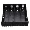 5pcs 4 Slots 18650 Battery Holder Plastic Case Storage Box for 4*3.7V 18650 Lithium Battery with 8Pin