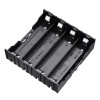 5pcs 4 Slots 18650 Batteriehalter Kunststoffgehäuse Aufbewahrungsbox für 4 * 3,7 V 18650 Lithium-Batterie mit 8Pin
