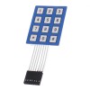 5pcs 4 x 3 Matrix Array 12 Key Keypad Keyboard Sealed Membrane 4*3 Button Pad with Sticker Switch