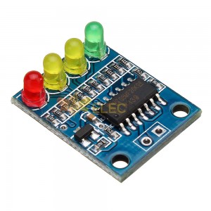 5pcs FXD-82B 12V Battery Indicator Board Module Load 4 Digit Electricity Indication With LED Lamp