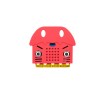 5pcs Red Silicone Protective Enclosure Cover For Motherboard Type C Cat Model