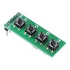 5pcs TB371 4 Key MCU Keyboard Button Board Compatible UNO MEGA2560 Pro Mini Nano Due for Raspberry Pi Teensy++ for Arduino - products that work with official for Arduino boards