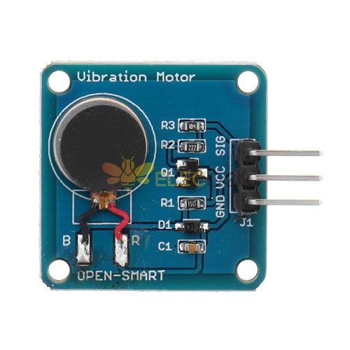 5pcs Vibration Motor Module Mini Flat Vibrating DC Motor for Arduino - products that work with official Arduino boards