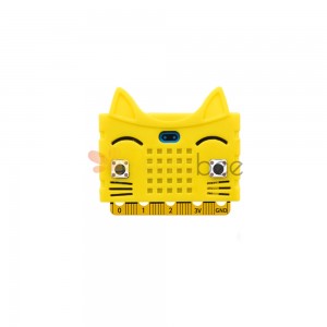 5 peças capa protetora de silicone amarelo para placa-mãe tipo A modelo gato