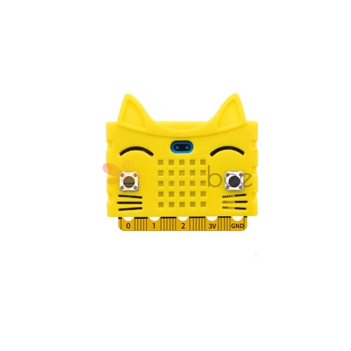 5pcs Yellow Silicone Protective Enclosure Cover For Motherboard Type A Cat Model