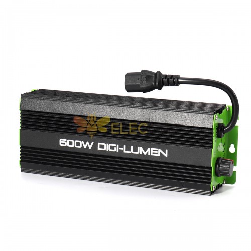用於 MH HPS 的 600W 園藝電子瓦特可調光數字生長燈鎮流器