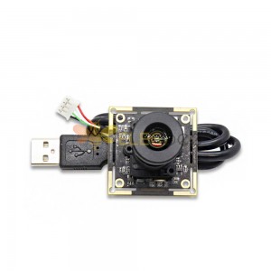 Módulo de cámara de 71 ° y 2 megapíxeles UVC de enfoque fijo IMX291 Sensor USB Mini módulo de cámara Cmos compatible con micrófono