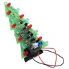 Assembled Christmas Tree 16x LED Color Light Electronic PCB Decoration Tree Children Gift