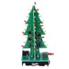 Assembled Christmas Tree LED Color Light Electronic 3D Decoration Tree Children Gift Upgraded Version