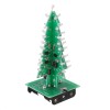 Árvore de Natal montada RGB LED Cor Luz Eletrônica 3D Decoração Árvore Crianças Presente Versão Ordinária