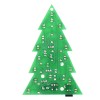 Assembled USB Christmas Tree 16 RGB LED Color Light Electronic PCB Decoration Tree Children Gift Ordinary Version