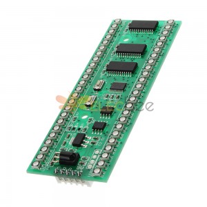 DC 5V To 6V 250mA RGB Double Channel Double 24 LED Level Indicator MCU With Adjustable Display Mode