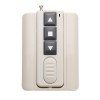 DC12V 433MHz Fixed Code Three Button Wireless Remote Control With Base and Power Switch Transmitter