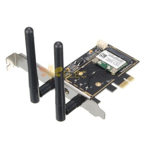 Desktop 300Mbps Wireless Card Network Adapter bluetooth 4.0 con linee dati